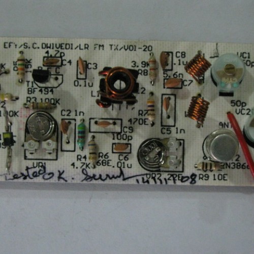 Long range fm transmitter